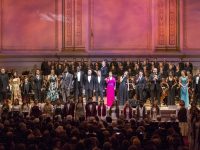Photo: The New York Pops 33rd Birthday Gala
Do You Hear the People Sing
The New York Pops
Steven Reineke, Music Director and Conductor
Honorees: Alain Boublil and Claude-Michel Schönberg
Guest Artists: Stephanie J. Block, Jesse Tyler Ferguson, Montego Glover, Jeremy Jordan, Norm Lewis, Robert Marien, Patti LuPone, Eva Noblezada, Laura Osnes, John Owen-Jones, Hugh Panaro, Lea Salonga, Kyle Scatliffe, Marie Zamora, and Judith Clurman’s Essential Voices USA
concert photographed:  Monday, May 2, 2016; 7:00 PM at Isaac Stern Auditorium at Carnegie Hall; Photograph: © 2016 Richard Termine 
PHOTO CREDIT - Richard Termine